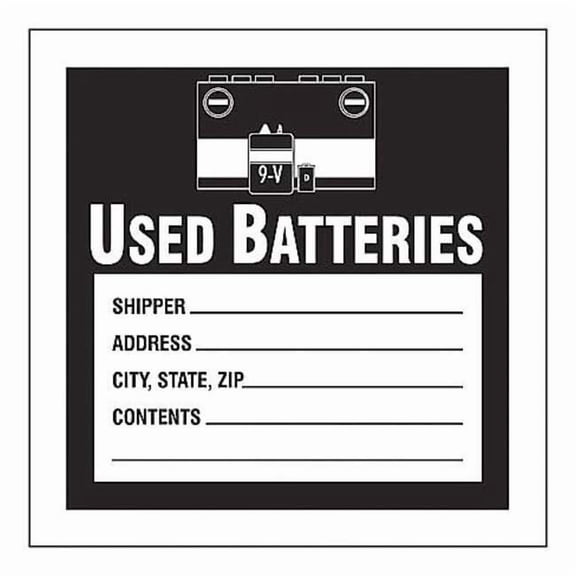 DOT Handling Label, Shipper_Address_City, State, Zip_Contents_, Polyester MHZW32EVC