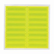 Accuform HardHatLabel,Vinyl,Rectangle,Green,PK16 LHR104GNYL