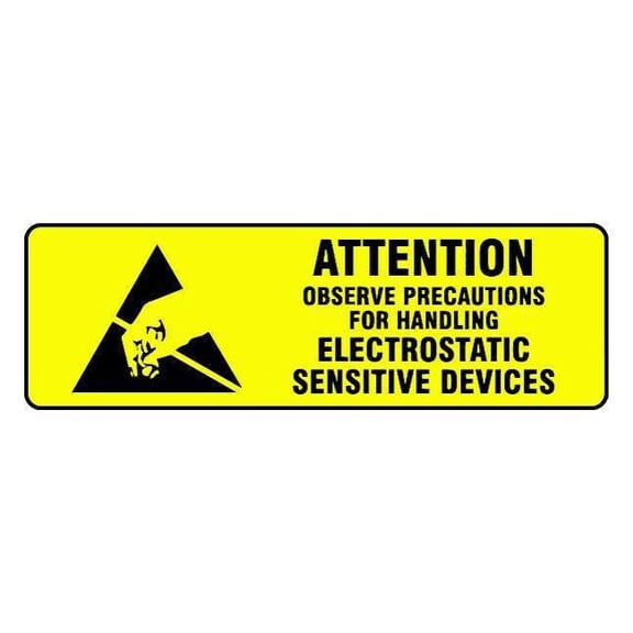 Accuform Label,5/8 in,Paper, PK 500 MPC317
