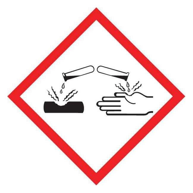 Label, Corrosive, 1x1In, Ctd Paper, 250 Roll LZH604PS2 - Walmart.com