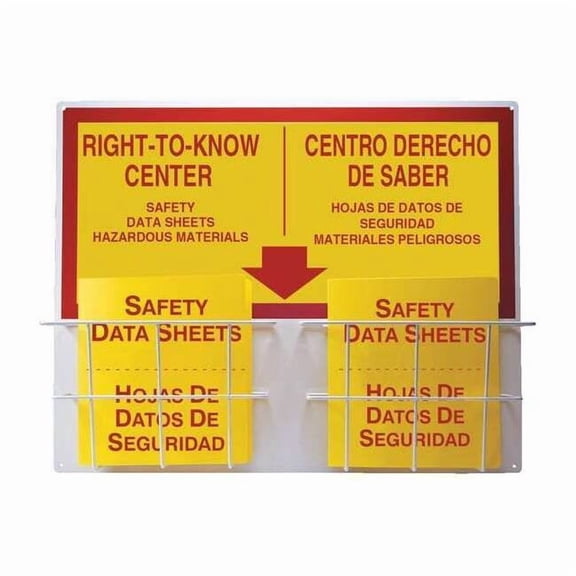 Right to Know Center, Aluminum, 30 in W, 24 in H SBZRS335