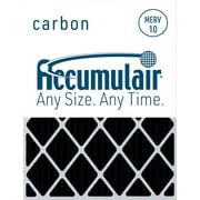 Accumulair Carbon 12.5x21x0.5 MERV 10 Air Filter/Furnace Filter (4 Pack)