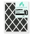 thumbnail image 1 of Accumulair Carbon 18x30x1 MERV 10 Odor Eliminating Air Filter (4 Pack), 1 of 4