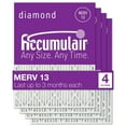 thumbnail image 1 of Accumulair Diamond 12x18x1 MERV 13 Air Filter/Furnace Filters (4 pack), 1 of 6