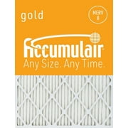 Accumulair Gold 16x25x4 MERV 8 Air Filter (4 Pack)