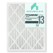 Accumulair Titanium 30x32x1 MERV 13 Allergen Reduction Air Filters (4 Pack)