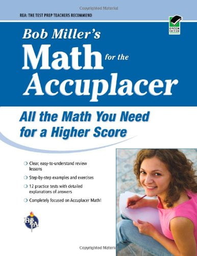 Pre-Owned Accuplacer(r) Bob Miller's Math Prep (College Placement Test Preparation) Paperback