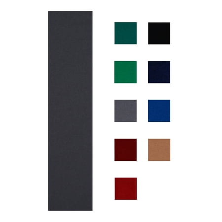 Accuplay 19 oz Pre Cut Pool Table Felt - Billiard Cloth Gray for 8' Table