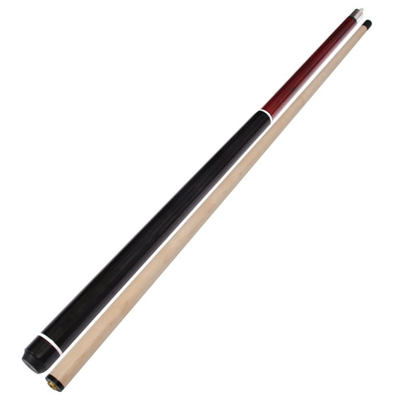 Accuplay Billiards 58" - 2 Piece Break Pool Cue Stick Made of Hardwood Canadian Maple - 23 Ounce Red