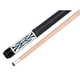 thumbnail image 1 of Accuplay Billiards Short Maple 42 Inch 2 Piece Hardwood Canadian Maple Pool Cue Stick 17 OZ Black White, 1 of 5