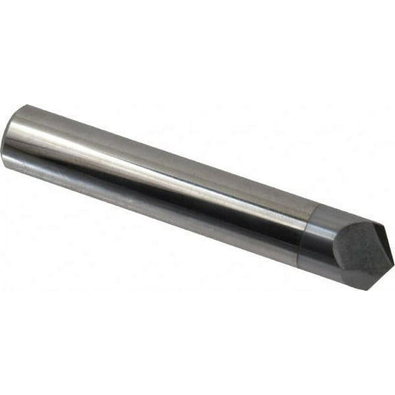 Accupro 1/2" Diam 120 2-Flute Single End Solid Carbide Chamfer Mill