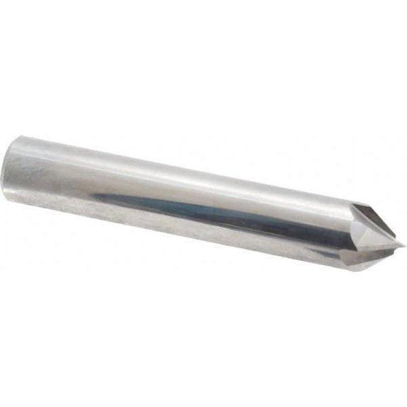 Accupro 1/2" Diam 82 4-Flute Single End Solid Carbide Chamfer Mill