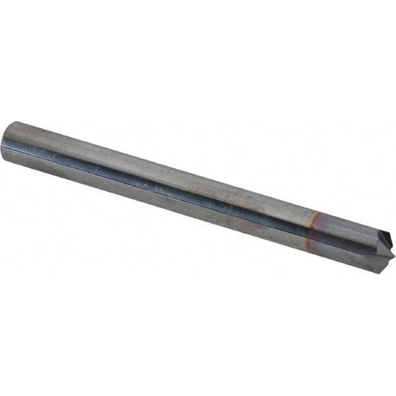 Accupro 1/4" Diam 120 4-Flute Single End Solid Carbide Chamfer Mill