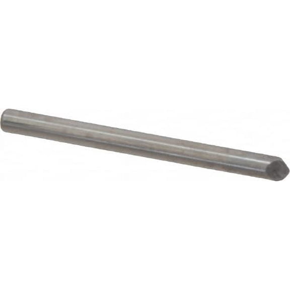 Accupro 1/8" Diam 120 2-Flute Single End Solid Carbide Chamfer Mill