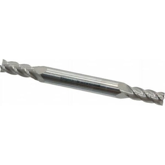 Accupro 13/64", 1/2" LOC, 1/4" Shank Diam, 2-1/2" OAL, 4 Flute, Solid Carbide Square End Mill