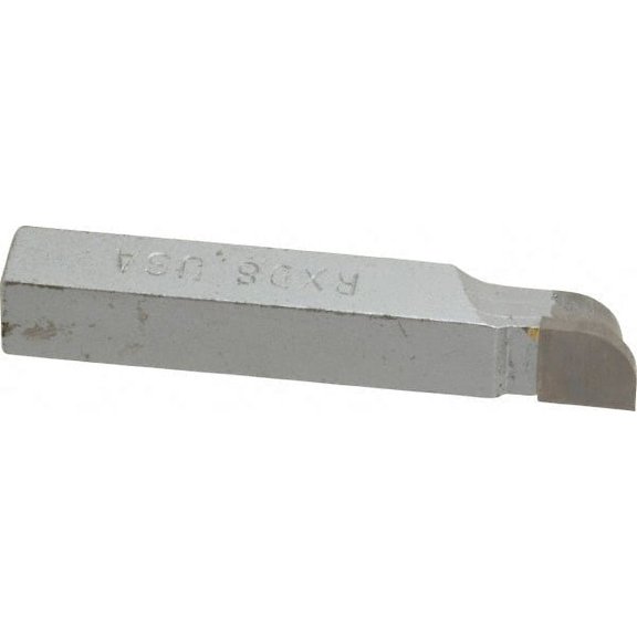 Accupro 2-1/2 Inch Long, 1/4 Inch Radius, Right Hand, Convex, RXD Style Radius Cutting Tool Bit