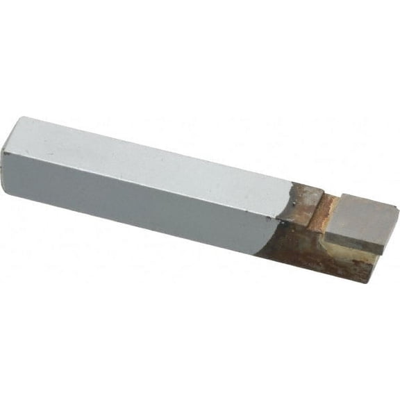 Accupro 2-1/2" Long, 1/32" Radius, Right Hand, Concave, RAD Style Radius Cutting Tool Bit 3/8" Long Tip, 3/32" Thick, 3/8" Shank Square, Carbide Tip