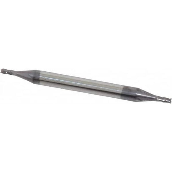 Accupro 3/64", 3/32" LOC, 1/8" Shank Diam, 1-1/2" OAL, 4 Flute, Solid Carbide Square End Mill