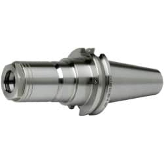 Accupro 3/64 to 3/8" CAT40 Taper Shank DA200 Collet Chuck 3" Projection, 0.0002" TIR, Bal to 20,000 RPM, Through-Spindle & DIN Flange Coolant
