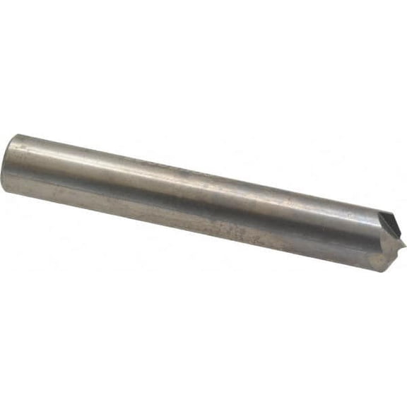 Accupro 3/8" Diam 120 4-Flute Single End Solid Carbide Chamfer Mill