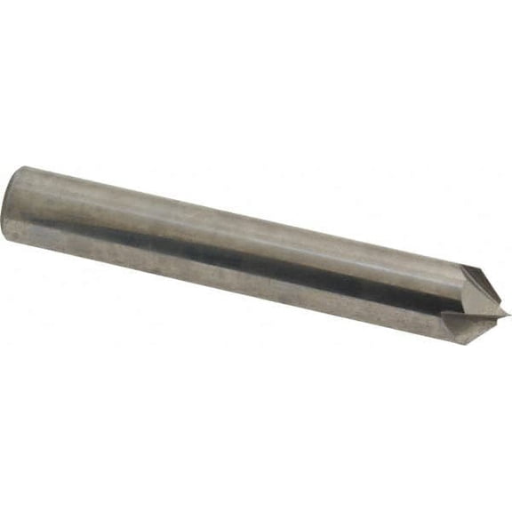 Accupro 3/8" Diam 90 4-Flute Single End Solid Carbide Chamfer Mill