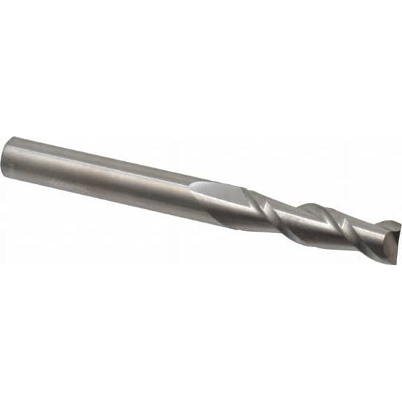 Accupro 5/16", 1-1/8" LOC, 5/16" Shank Diam, 3" OAL, 2 Flute, Solid Carbide Square End Mill