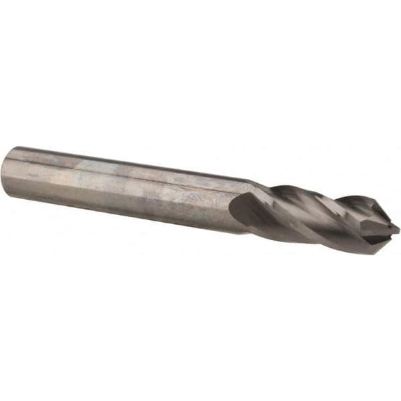 Accupro 5/16" Diam, 13/16" LOC, 4 Flute, 90 Point Angle, Solid Carbide Drill Mill