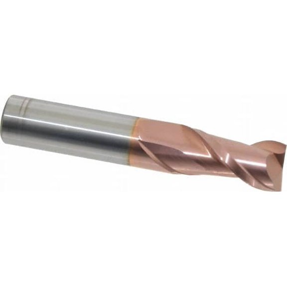 Accupro 5/8", 1-1/4" LOC, 5/8" Shank Diam, 3-1/2" OAL, 2 Flute, Solid Carbide Square End Mill