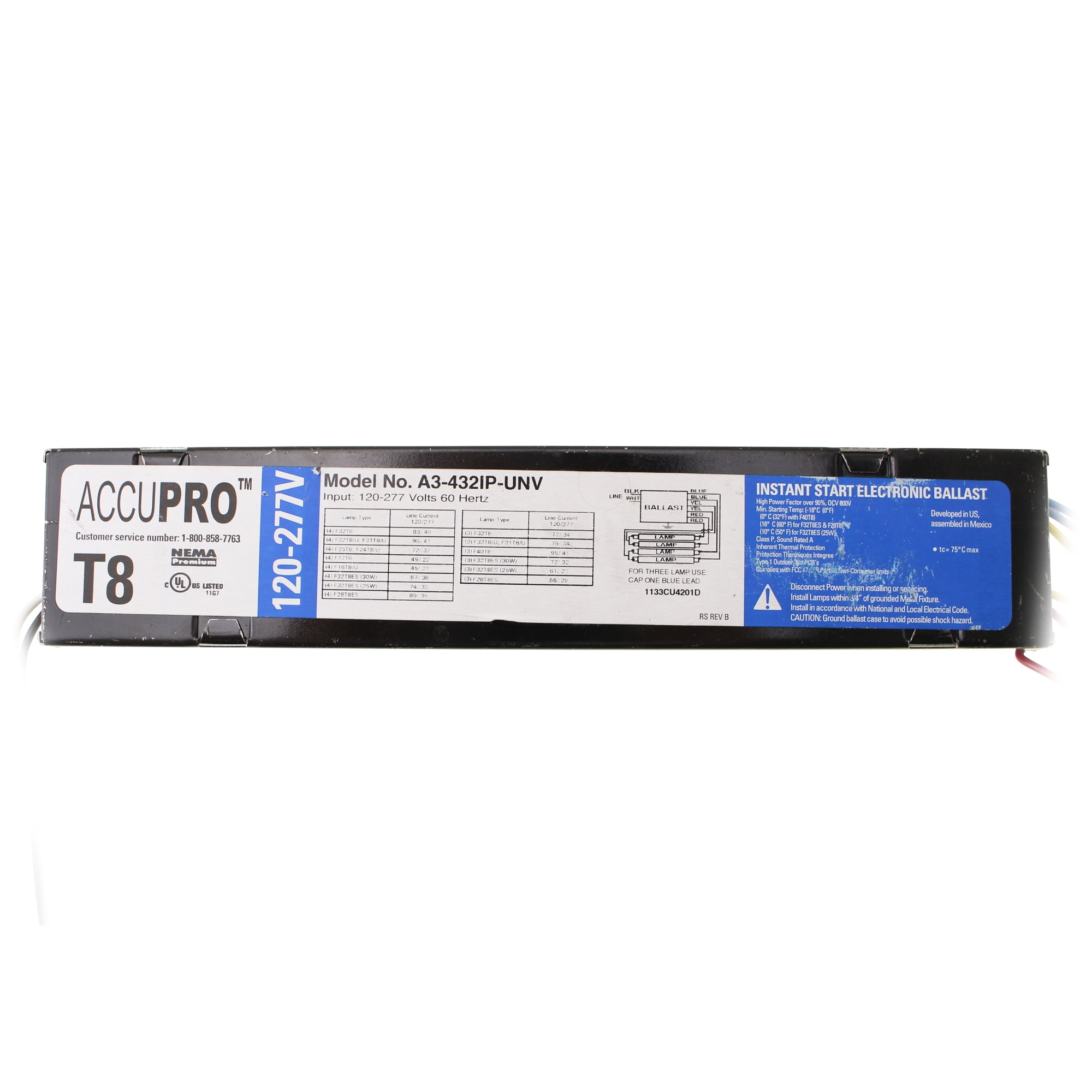 Accupro 2024 t8 ballast