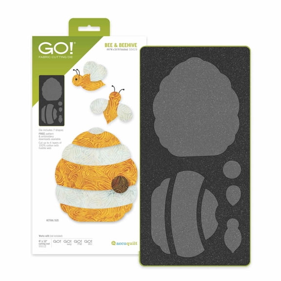 Accuquilt GO! Bee & Beehive Die