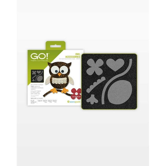 Accuquilt GO! Owl Accessories Die