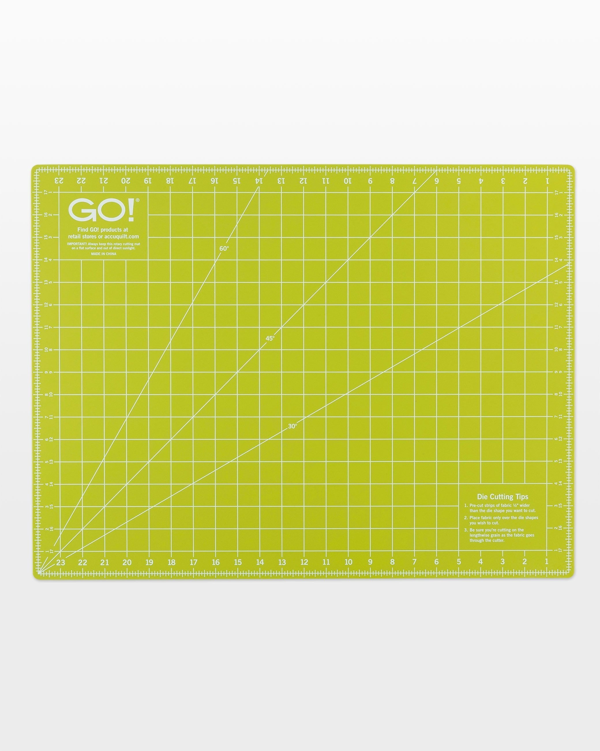 Accuquilt GO! Rotary Cutting Mat-18" x 24" Double Sided