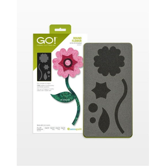 Accuquilt GO! Round Flower Die