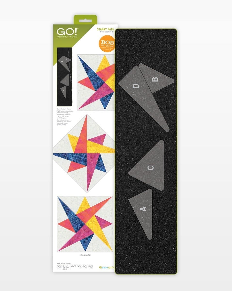 Accuquilt GO! Towel Topper Die - Easy Quilting & Appliqué For DIY Kitchen Towels