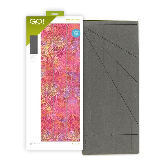 Accuquilt GO! Strip Cutter 2 1/2" (2" Finished) 3 Strips Die