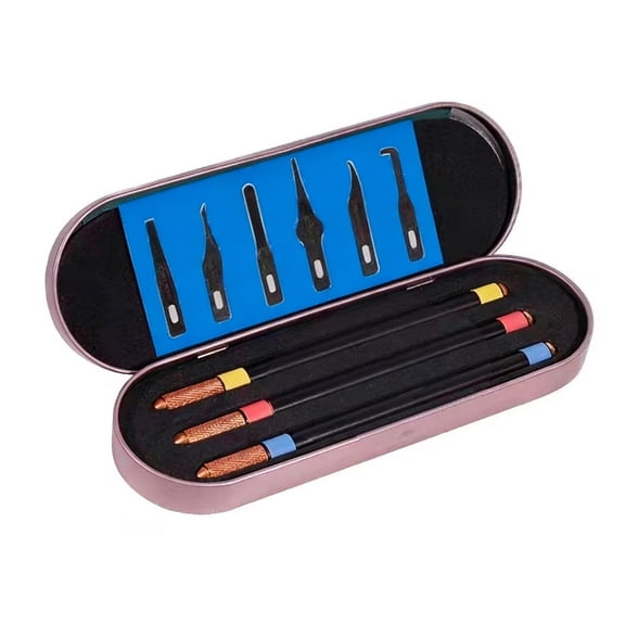 Accuracy BGA Repair Blade Set with Various Blade Types Ensuring Fine Control for Mobile Phone & Tablet CPU Glues Removal