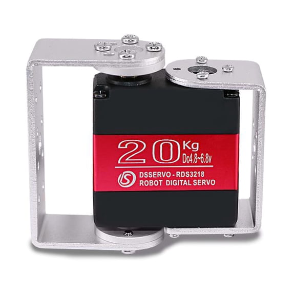 Accuracy Double Metal Gear Servo 20KG High Moment 180/270 Degree Rotation Waterproof High Performances Servo