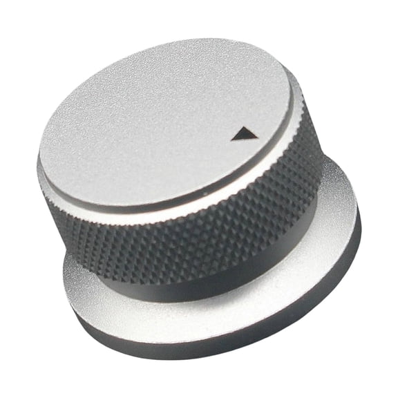 Accuracy Engineered Aluminum Stereo Adjustment Knob Not Slip Surfaces Amplifiers Volumes Face for Most Sound Devices