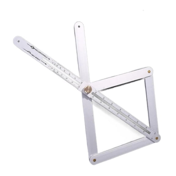 Accuracy Engineered Protractor Rulers for Woodworking & Renovations Projects
