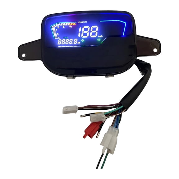 Accuracy Motorcycle Speedometer with LCD Display & Strong Build Motorcycle Digital Meter for Bike Crypton105 F1ZR