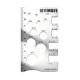 thumbnail image 1 of Accuracy Screw Thread Gauges For Metric SAE Standards Recommends Drill Bit Tap Size Accurately Thread Measuring Tool, 1 of 9