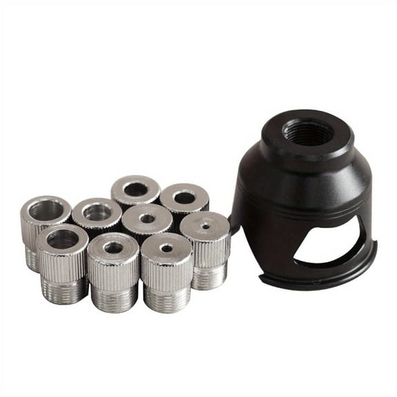 Accuracy Wood Drilling Guide Tool With 2 10mm Bushings For Carpentry Projects