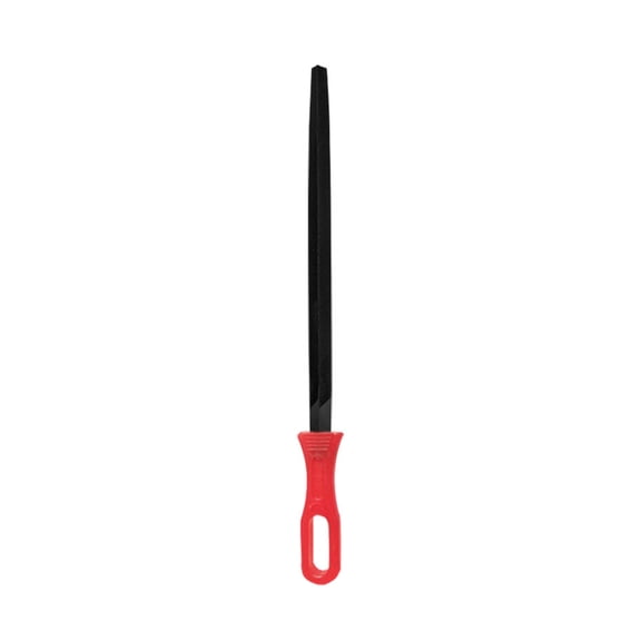 Accuracy Woodworking File Sharpener Triangular Rhombus Design For Cutter And Tool High Carbon Steel Red Handle