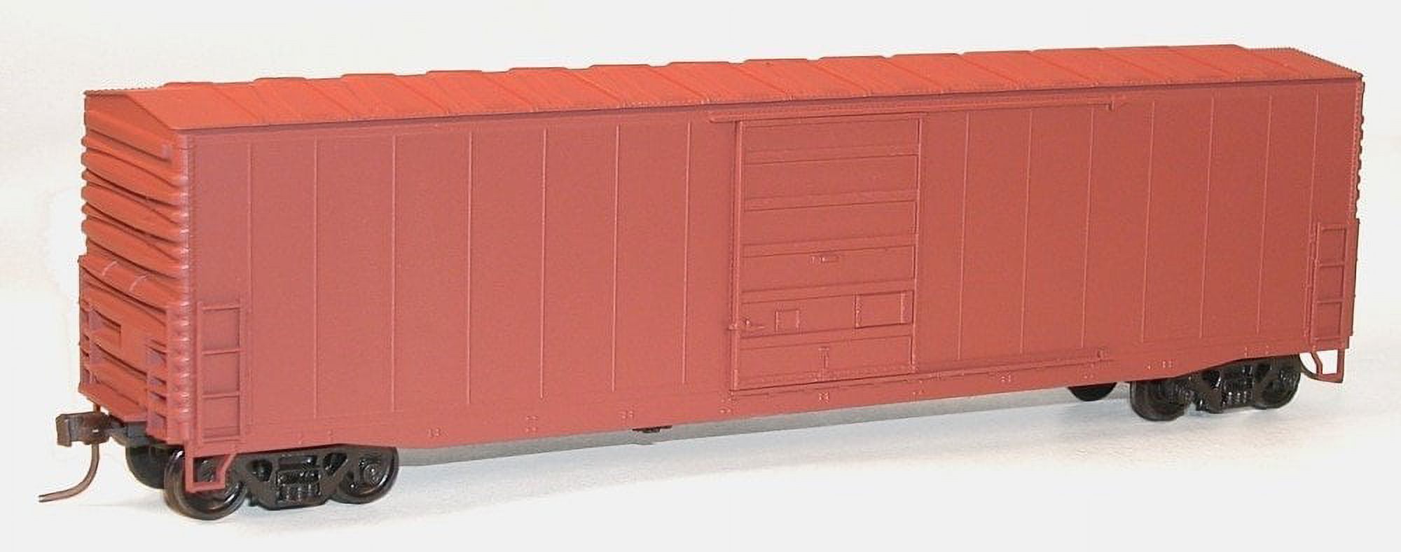 Accurail 5550 HO Scale KIT 50 FT Steel Boxcars with 8 FT Superior Door