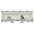 thumbnail image 1 of Accurail HO Scale 2-Bay Center Flow Hopper C&O, 1 of 1