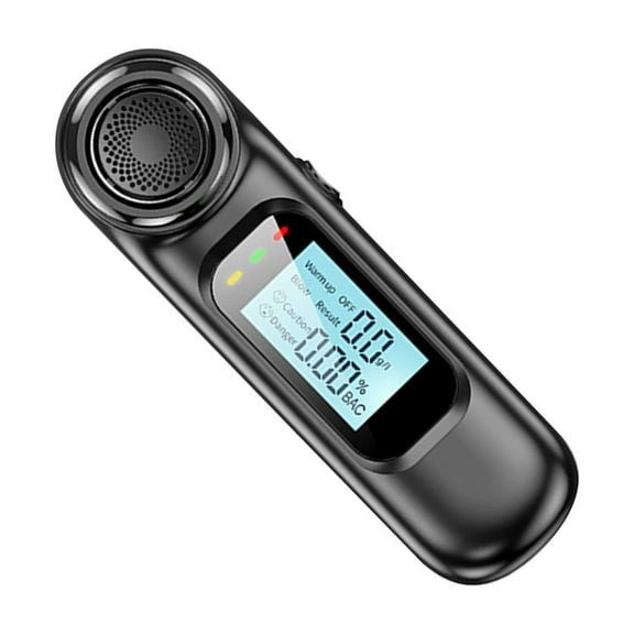 Accurate Alcohol Breathalyzer Real-Time Sensor Check, No Mouthpiece for Quick BAC Testing