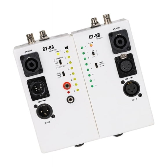 Accurate Cable Diagnostic Tool For CT-8 Studio Grade Wiring Analysis Networking Cable Tester Detection