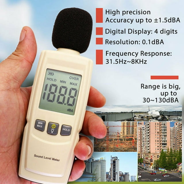 Accurate DB SPL Meter for Monitoring Sound Levels in Various ...