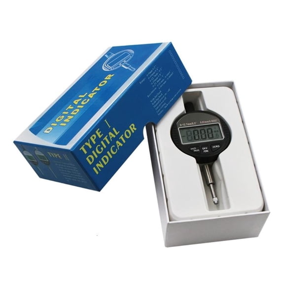Accurate Digital Dial Test Indicator Gauge Electronic Micrometer Measuring Instrument Tool 0-12.7mm/0.5" Range