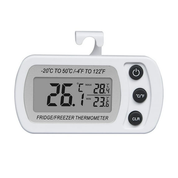 Accurate Digital Fridge Thermometer Waterproof With Conversion Capabilities